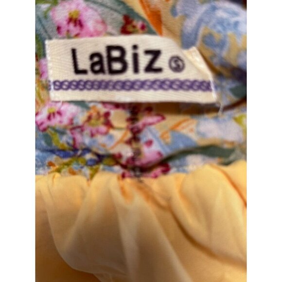 LaBiz Maxi Floral Boho Dress Fairycore Resort Aloha - Picture 5 of 7